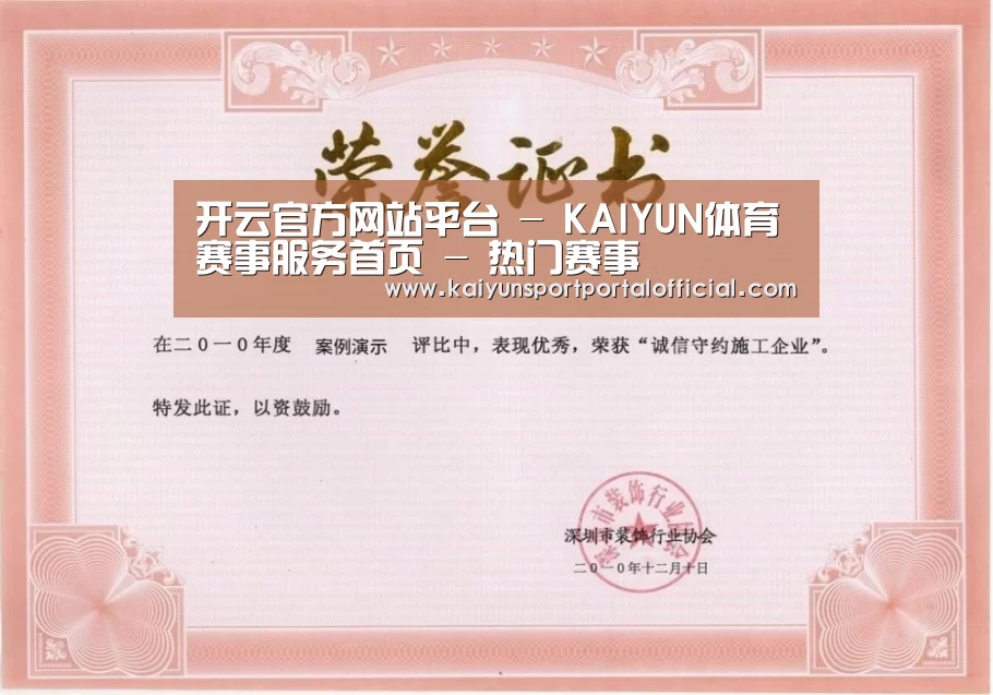 荣誉证书二